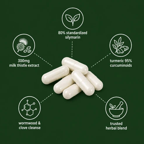 Gevilo® Milk Thistle Liver & Digestive Relief